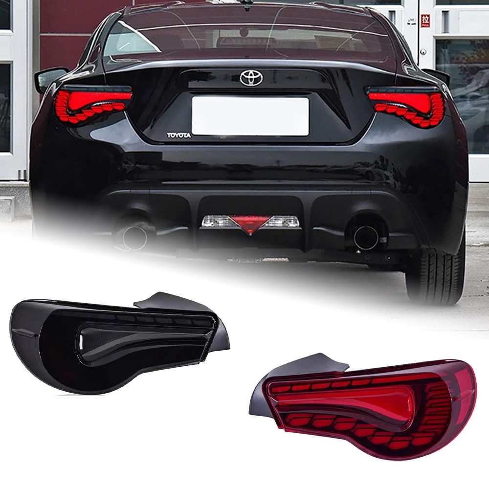 AKD Tail Lamp for Toyota GT86 LED Tail Light 2013-2019 Subaru BRZ GT86 Rear Fog Brake Turn Signal Automotive Accessories