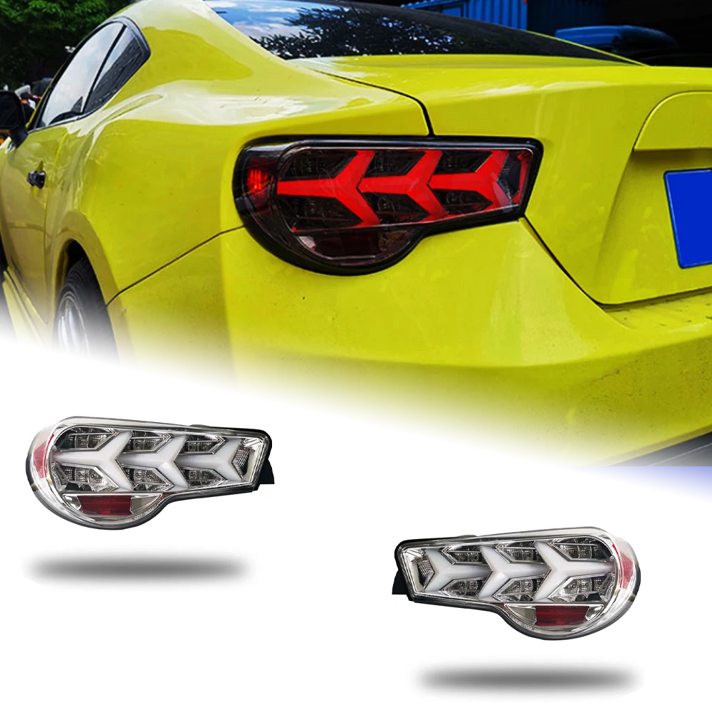 AKD Tail Lamp for Toyota FT86 GT86 LED Tail Light 2012-2018 Subaru BRZ Rear Fog Brake Turn Signal Automotive Accessories