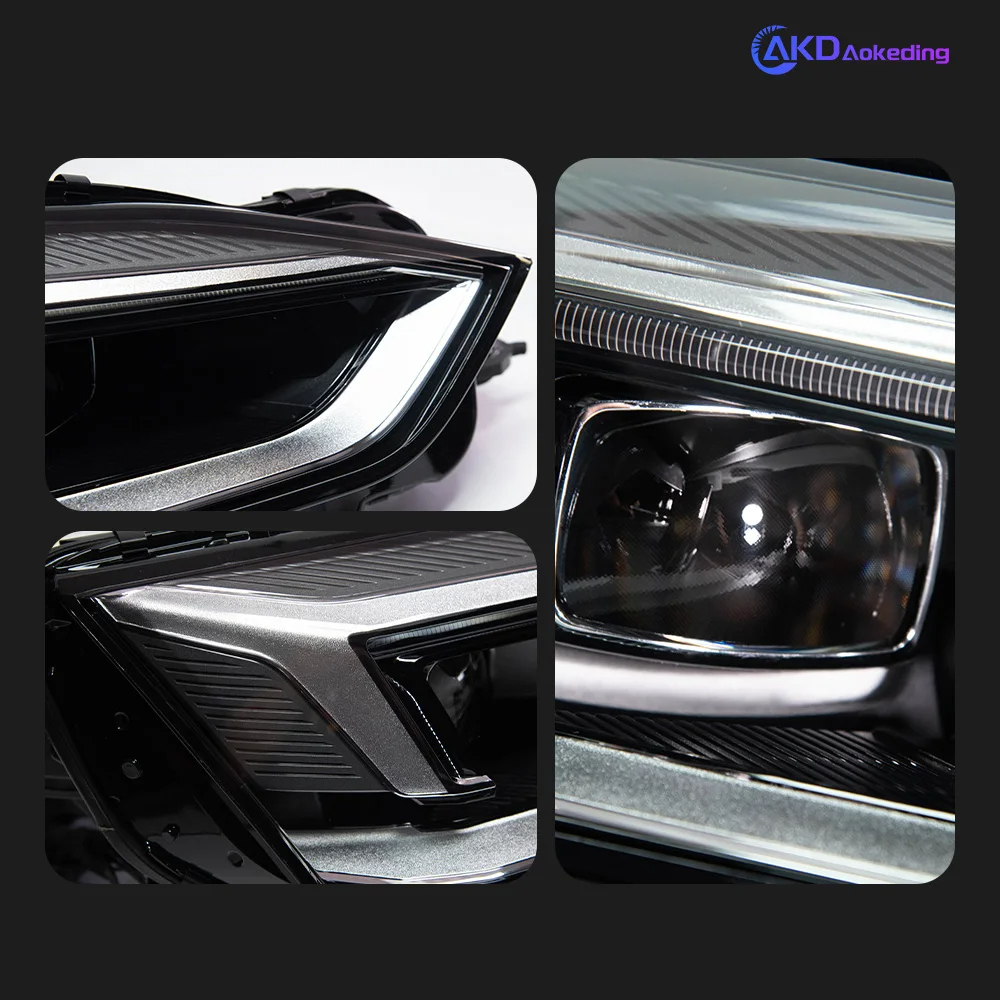 AKD Car Front headlight for AUDI A5 LED 2017-2019 Headlight Styling Dynamic Turn Signal Lens Automotive accessories assembly