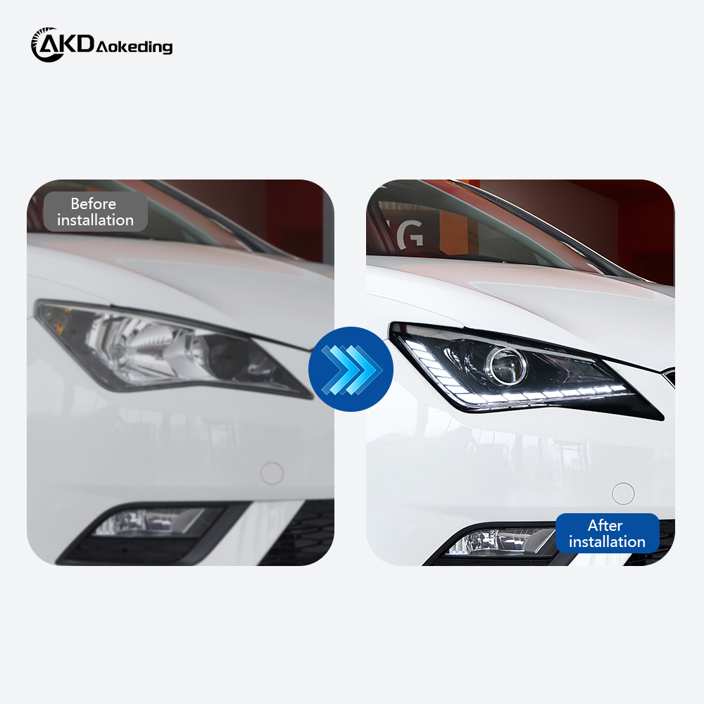 AKD Headlight Upgrade Kit for 2013-2017 SEAT Ibiza Vehicles