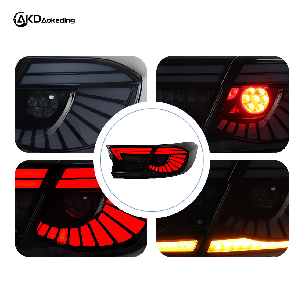 AKD Car Lights for Honda Accord X 2017-2021 10th LED Auto Taillights Upgrade Eagle Eyes Design Dynamic High Brightness Lamp Accessories