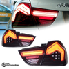 AKD Taillight Assembly Retrofit for 2009-2012 BMW 3 Series E90 with LED Daytime Running Lights, Sequential Turn Signals, And Brake Lights.