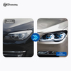 AKD Headlight Assembly Upgrade for 2013-2015 BMW 7 Series F02 Models: LED Laser Sequential Turn Signals, Daytime Running Lights, And Bi-xenon Projector Lenses.