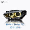 AKD Headlight Assembly Upgrade for 2015-2019 BMW 1 Series F20 Models: LED Laser Sequential Turn Signals, Daytime Running Lights, And Bi-xenon Projector Lenses.