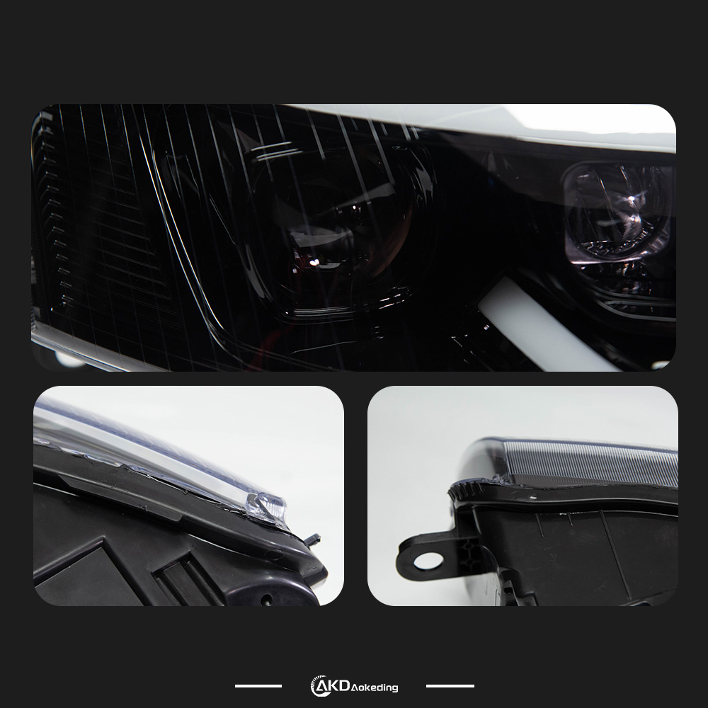 AKD Car Lights For Audi A6 Headlights 2005-2011 A6 C6 LED Headlight Dynamic Signal Animation DRL Bi Xenon Accessories