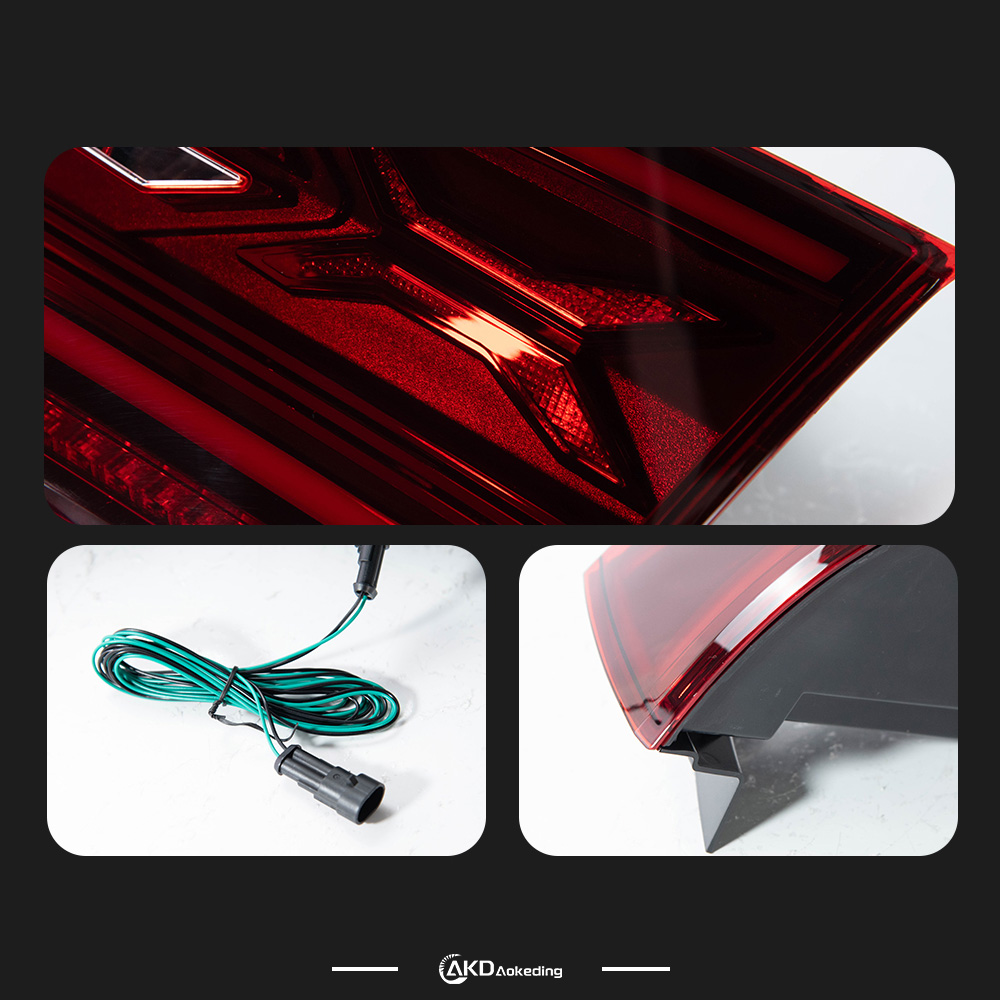 AKD Suitable for Volkswagen Sagitar LED taillight assembly 12-14 models modified and upgraded 24 models to turn and turn Jetta