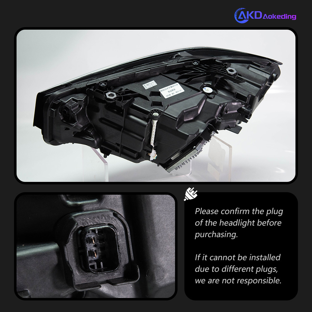 AKD Suitable for BMW G20/G28 upgrade gold angel eye headlights