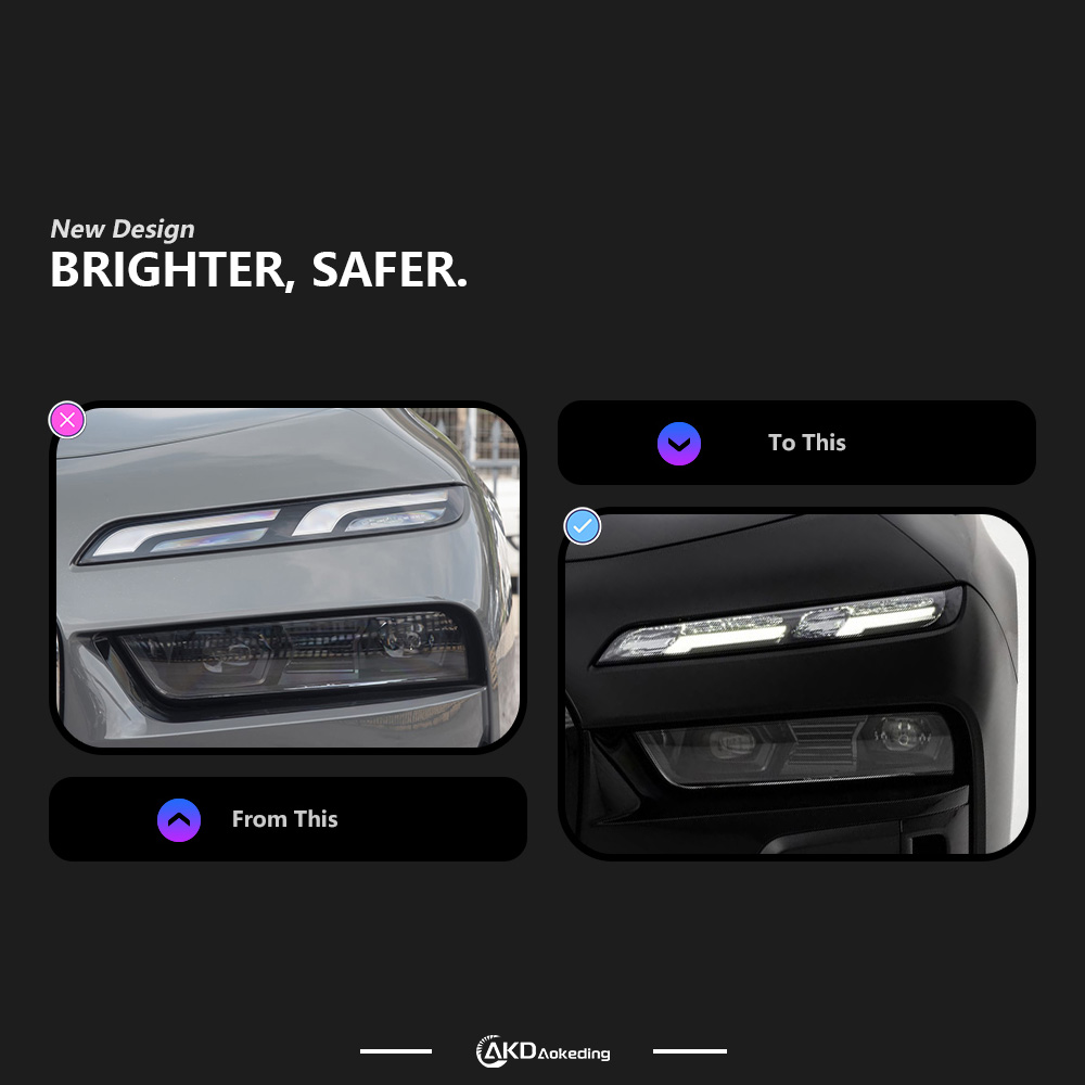 AKD Applicable to BMW 7 Series G70 daytime running light parts assembly