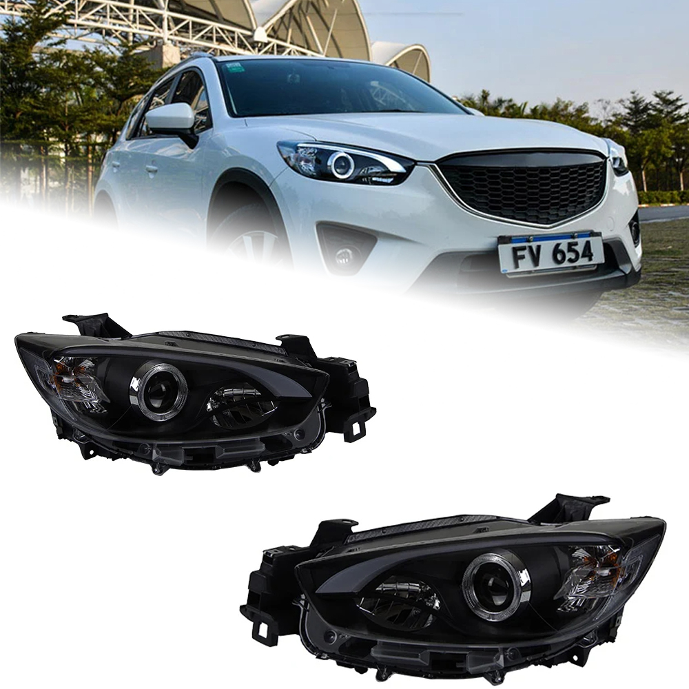 AKD Car Styling Head Lamp for Mazda CX-5 LED Headlight 2012-2016 Brand Eagle Eye Angel Eye LED DRL Hid Bi Xenon Auto Accessories