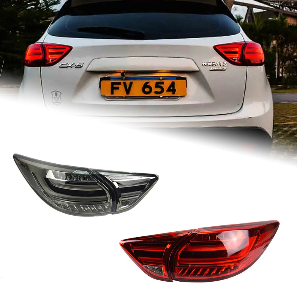 AKD Car Styling for Mazda CX-5 Tail Lights 2013-2017 CX-5 LED Tail Lamp CX5 LED DRL Signal Brake Reverse auto Accessories