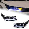 AKD Head Light For Toyota Corolla 2014-2016 Head Lights ES Style Replacement DRL Daytime lights retrofit Projector Facelift