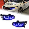 AKD Car Styling for Honda CIVIC X G10 LED Headlight 2016-2020 Civic X LED Headlight LED DRL Hid Head Lamp Angel Eye Bi Xenon Accessories