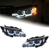 AKD Headlight For Toyota Camry 2015-2017 Head Lights LED Style Replacement DRL Daytime lights retrofit Projector Facelift