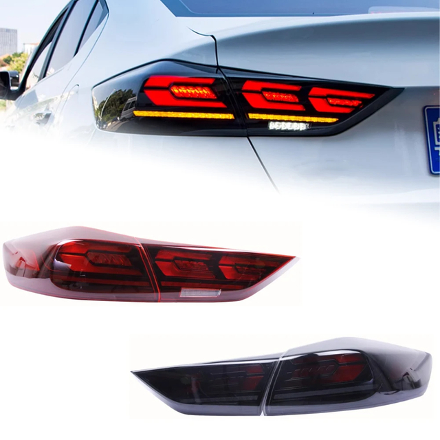 AKD Car Styling Tail Lamp for Hyundai Elantra LED Tail Light 2017-2019 Elantra DRL Dynamic Signal Brake Reverse Auto Accessories