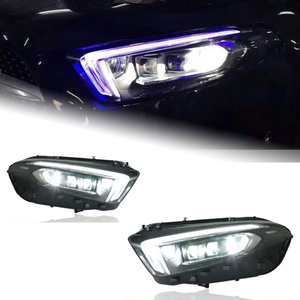 AKD Head Lamp for Benz W177 LED Headlight 2019-2021 Headlights A180 A200 A220 DRL Turn Signal High Beam Angel Eye Projector