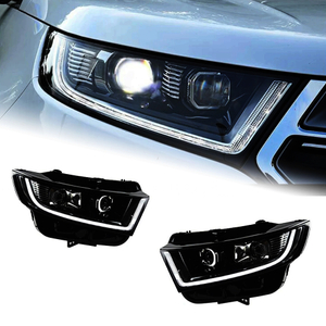 AKD Car Styling for Ford Edge Headlights 2015-2018 New Edge LED Headlight DRL Hid Head Lamp Angel Eye Bi Xenon Beam Accessories