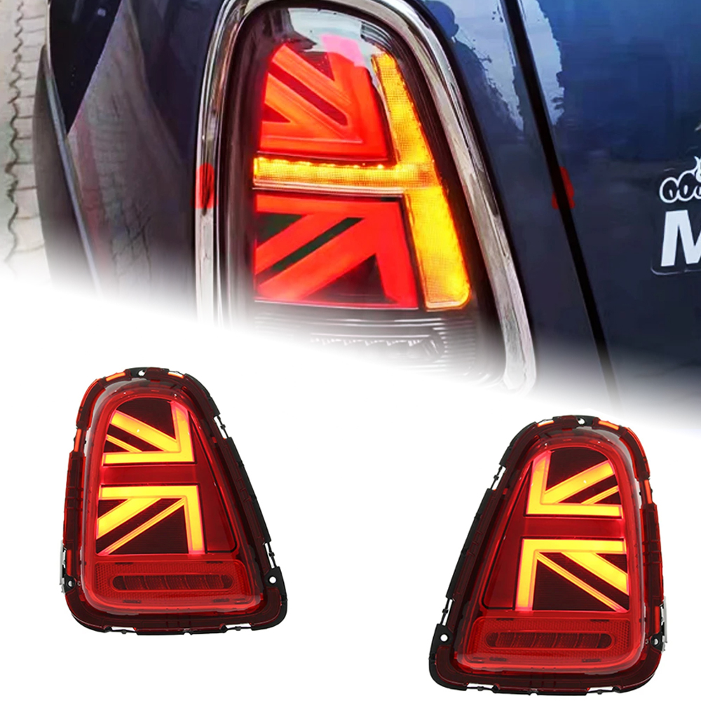 AKD Car Styling Tail Lamp for MINI R55 LED Tail Light 2007-2013 R56 Taillights Cooper R57 R58 DRL Brake Reverse auto Accessories