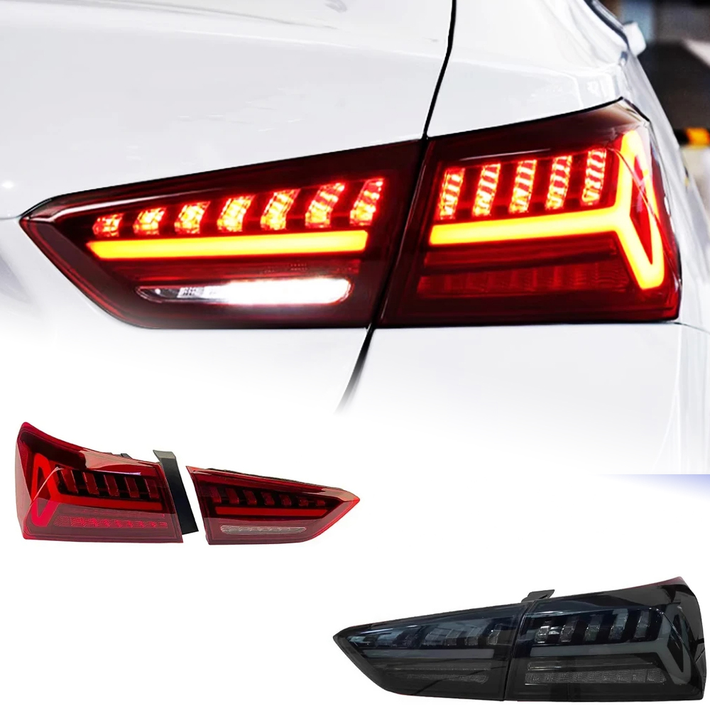 AKD Tail Lamp for Chevrolet Malibu XL LED Tail Light 2016-2022 Malibu XL Rear Fog Brake Turn Signal Automotive Accessories