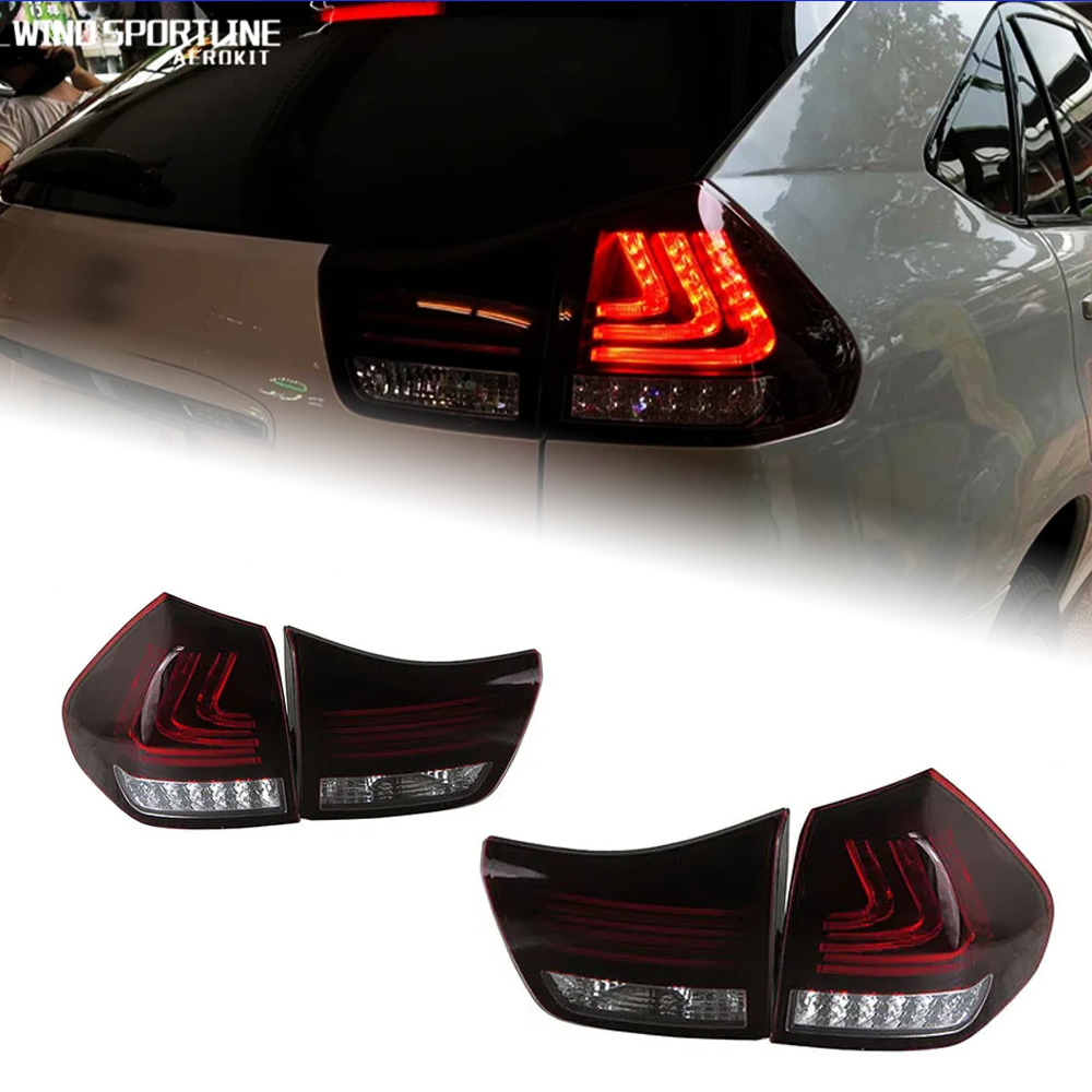 AKD Car Styling for Lexus RX350 Tail Light 2004-2016 RX330 Tail Lamp LED DRL Dynamic Signal Brake Reverse auto Accessories