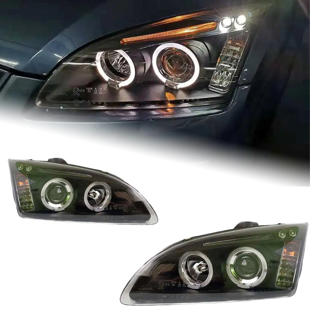 AKD Car Styling for Ford Focus Headlight 2005-2008 Focus LED Headlight Led Drl Angel Eye Hid Bi Xenon Auto Accessories