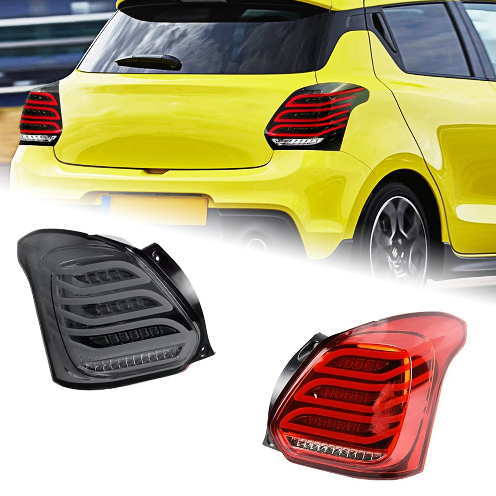 AKD Car Styling for Suzuki Swift Tail Light 2017-2020 Swift Sport LED Tail Lamp DRL Matrix Signal Brake Reverse auto Accessories