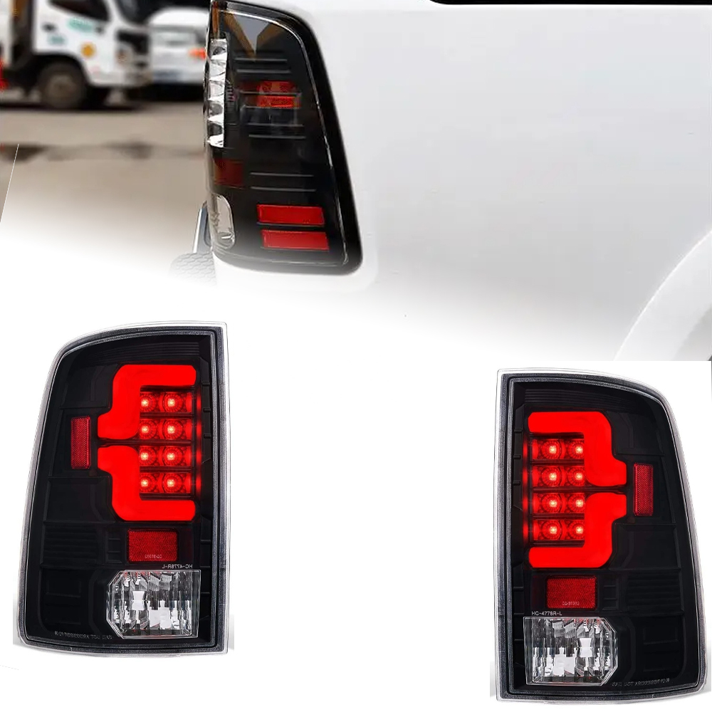 AKD Car Styling for Dodge Ram Tail Lights 2009-2018 Ram1500 Ram2500 LED Tail Lamp LED DRL Signal Brake Reverse auto Accessories