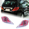 AKD Car Styling for Toyota Alphard Tail Lights 2009-2014 LED Tail Lamp LED DRL Brake Dynamic Signal Reverse auto Accessories