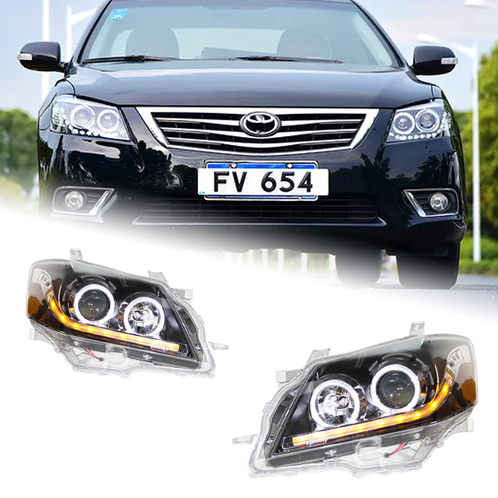 AKD Car Styling for Toyota Camry Headlights 2009-2011 Camry V45 LED Headlight LED DRL Hid Bi Xenon Head Lamp Auto Accessories