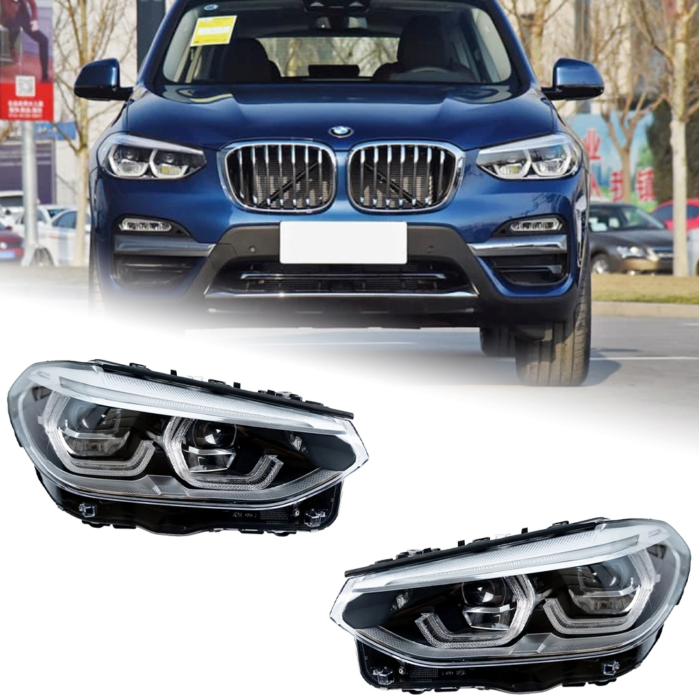 AKD Car Lights for BMW X3 2018-2021 G08 G01 LED Auto Headlight Assembly Upgrade AKD Original Design Blink Signal Lamp Accessories