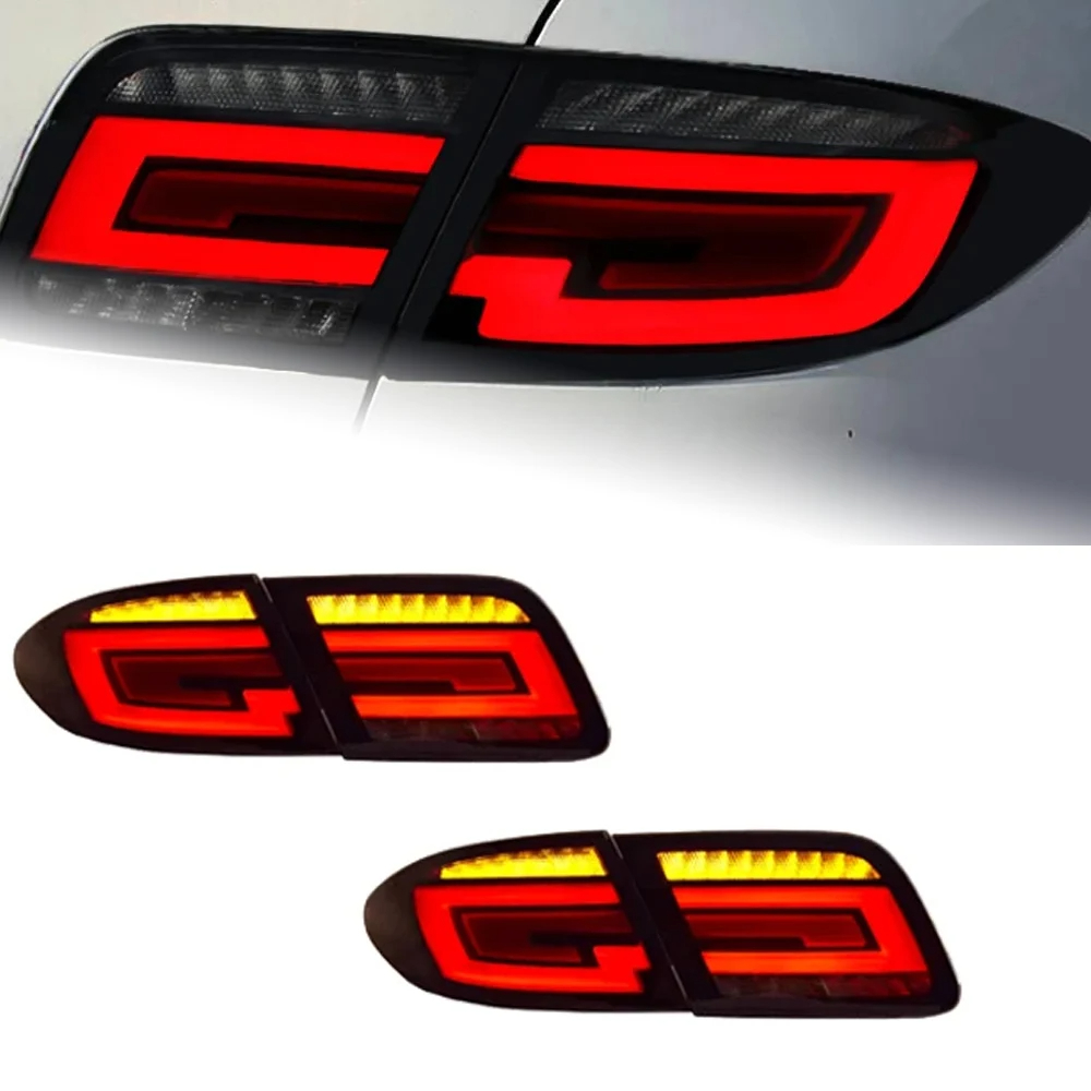 AKD Car Accessories Rear Lamp for Mazda 6 LED Tail Light 2003-2015 Mazda6 Rear Fog Brake Turn Signal Brake Reverse Auto