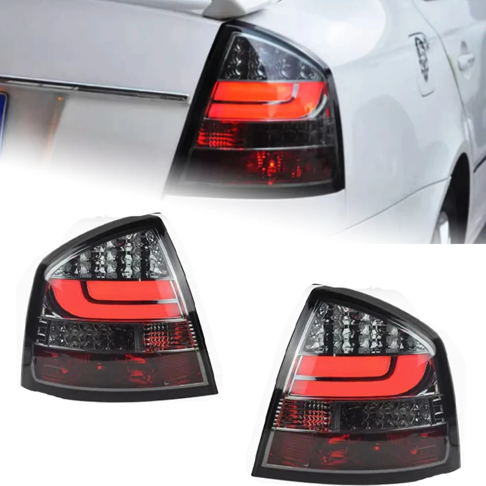 AKD Car Styling for Skoda Octavia LED Tail Light 2007-2013 Octavia Rear Fog Brake Turn Signal auto Accessories