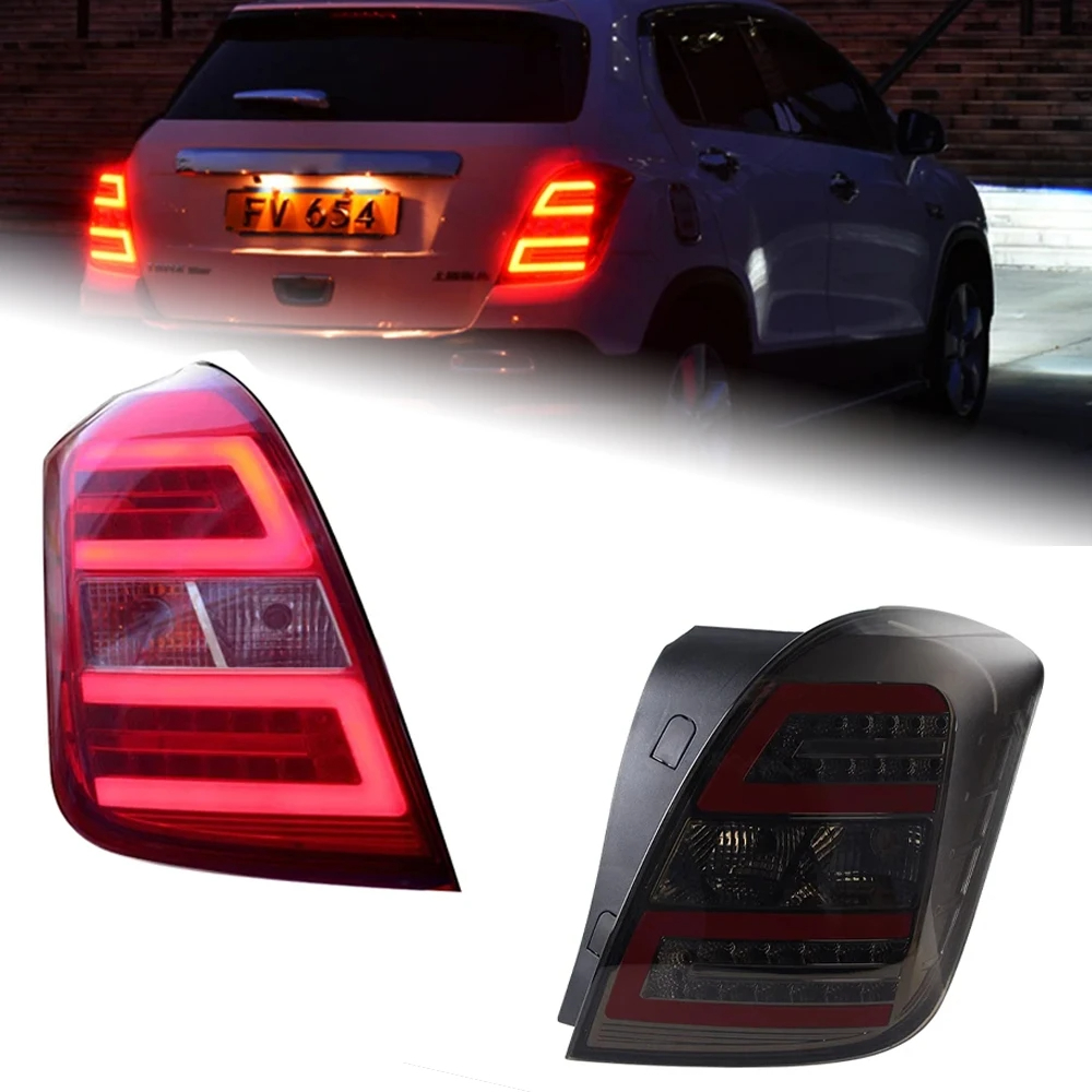 AKD Car Styling for Chevrolet Trax LED Tail Light 2013-2017 Trax Rear Fog Brake Turn Signal auto Accessories