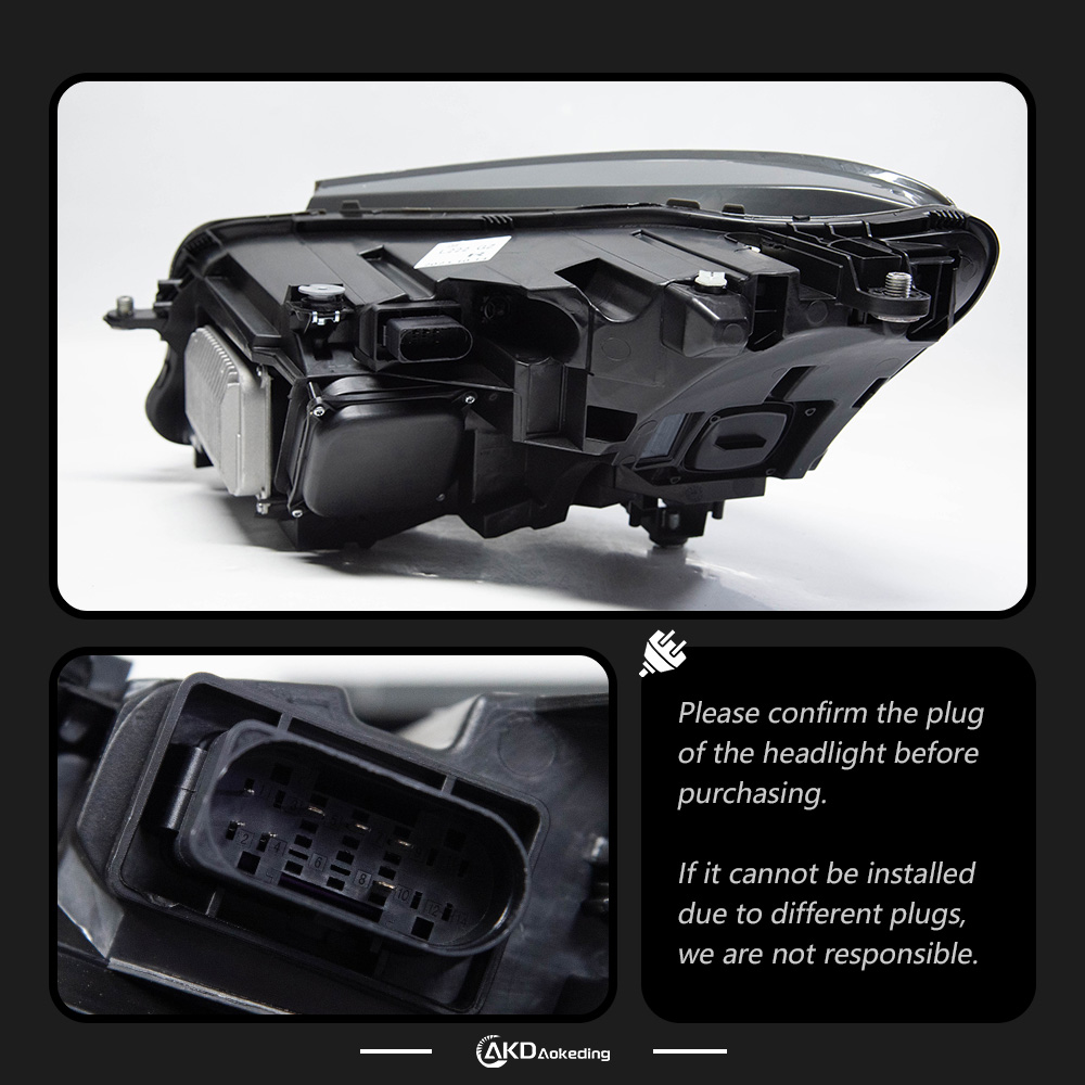 AKD Car Styling Head Lamp for BENZ W222 Headlights 2014-2019 S350 S400 W223 LED Headlight Projector DRL Automotive Accessories