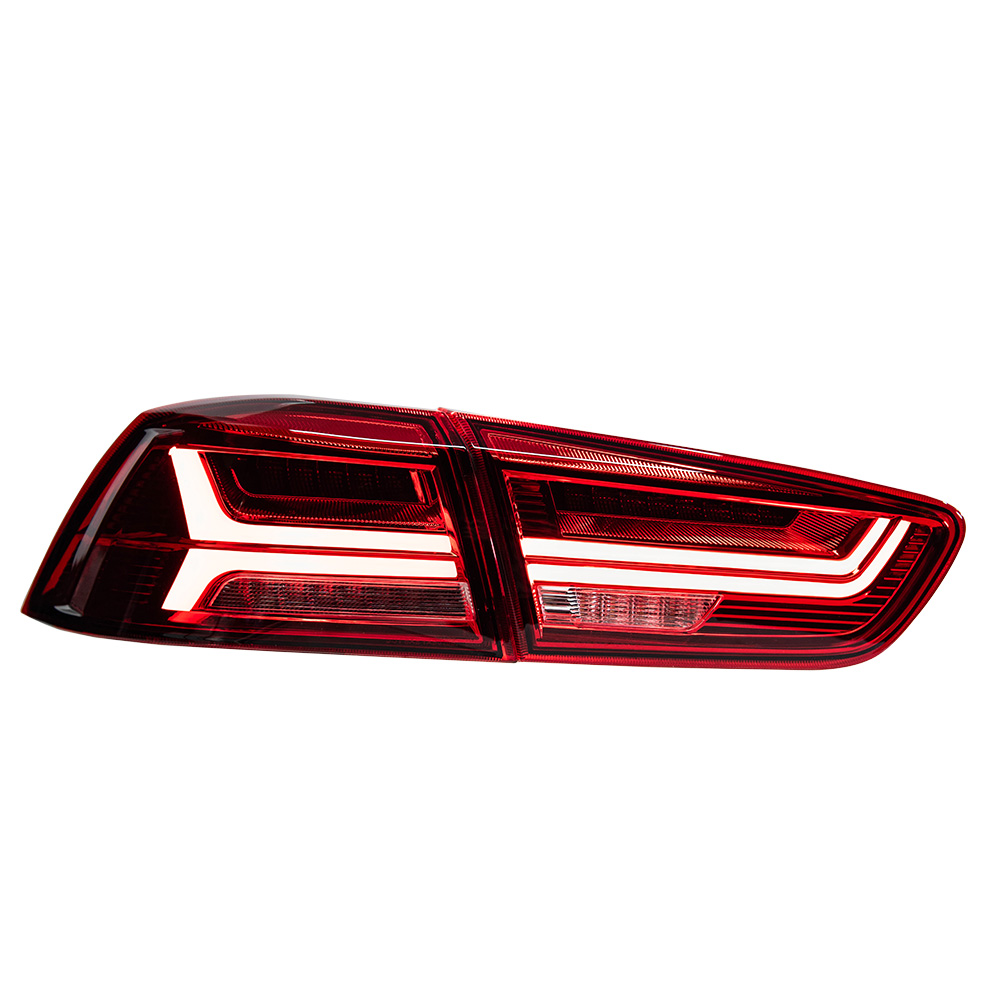 AKD Taillights For Mitsubishi Lancer A6 Tail Lights 2008-2018 Lancer EX EVO LED Tail Lamp Car Styling DRL Dynamic Turn Signal Reverse Auto Accessories