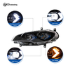 AKD Headlight Assembly Upgrade for 2008-2014 BMW X6 E71 Models: LED Laser Sequential Turn Signals, Daytime Running Lights, And Bi-xenon Projector Lenses.