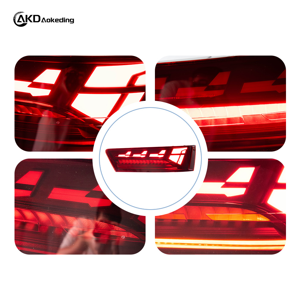AKD Is Suitable for Retrofitting The Taillight Assembly of 2016-2019 Audi Q7 with New LED Dynamic Daytime Running Lights And Sequential Turn Signals.