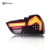 AKD Taillight Assembly Retrofit for 2009-2012 BMW 3 Series E90 with LED Daytime Running Lights, Sequential Turn Signals, And Brake Lights.