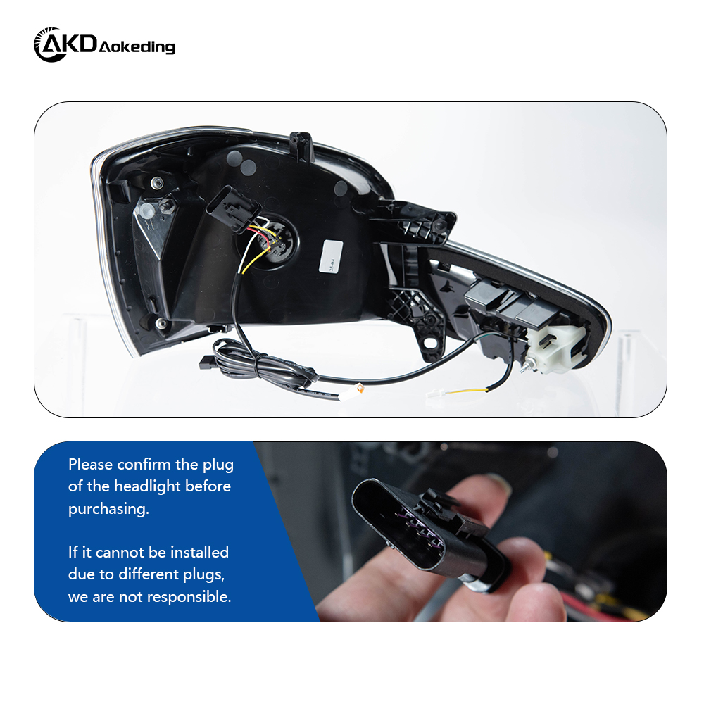 AKD taillight assembly for 2015-2019 BMW 1 Series, F20/F21 modified with dragon scale LED taillights and flowing turn signals.