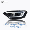 AKD is suitable for 2019-2023 Volkswagen Jetta MK7 models, and is a high-spec LED projector headlight assembly with sequential turn signals.