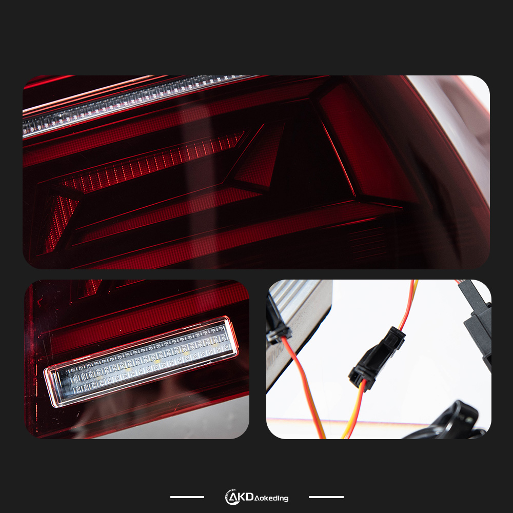 AKD Car Styling for VW Passat B7 Tail Lights 2012-2016 Magotan LED Tail Lamp B.5 Design DRL Dynami Signal Brake auto Accessories
