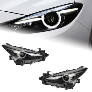 AKD Car Styling for Mazda 3 Headlights 2014-2016 Mazda3 Axela LED Headlight LED DRL Hid Head Lamp Angel Eye Bi Xenon Accessories