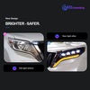 AKD Car Styling for Toyota Prado LC150 2013-2017 LED Headlight LED DRL Hid Option Head Lamp Angel Eye Bi Xenon Beam Accessories