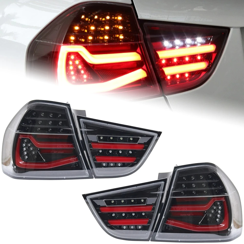 AKD Car Styling for BMW E90 Tail Light 2009-2012 320i 323i325i 330i LED Tail Lamp DRL Signal Brake Reverse auto Accessories