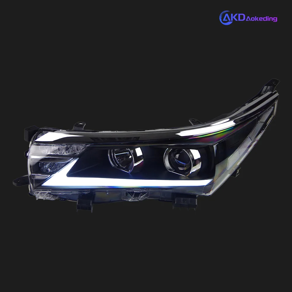 AKD Head Light For Toyota Corolla 2014-2016 Head Lights ES Style Replacement DRL Daytime lights retrofit Projector Facelift