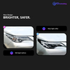 AKD Car Styling for Toyota Fortuner Headlights 2016-2020 Fortuner LED Headlight DRL Head Lamp low beam high beam dynamic Accessories