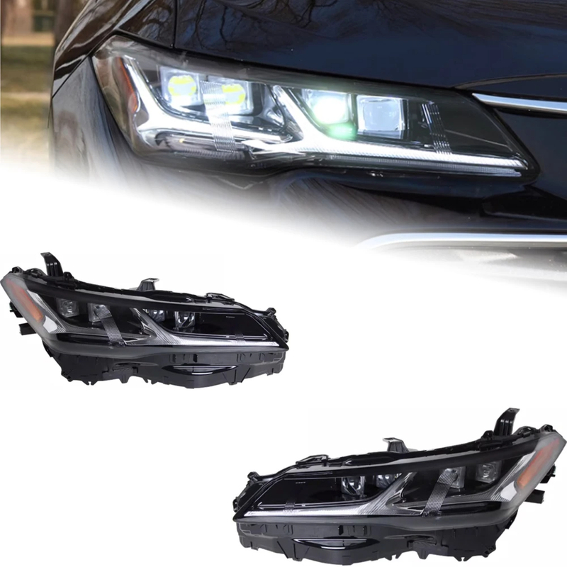 AKD Car Lights for Toyota Avalon LED Headlight Projector Lens 2018-2023 Headlights DRL Head Lamp Dynamic Signal Auto Accessories