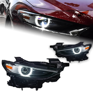 AKD Car Styling for Mazda 3 Axela LED Headlight 2020-2023 New Mazda3 LED DRL Hid Head Lamp Angel Eye Bi Xenon Accessories