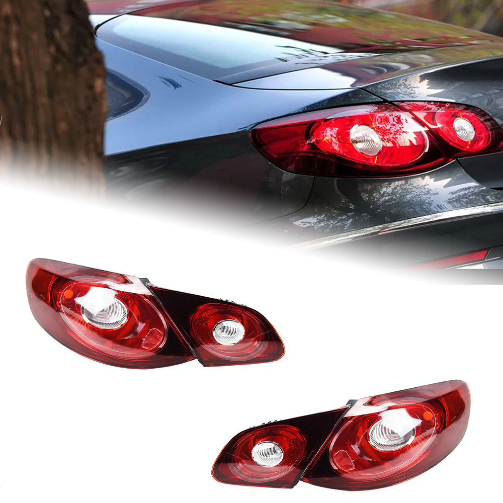 AKD Tail Light For VW CC 2010-2012 Taillights Rear Lamp LED DRL Running Signal Brake Reversing Parking light Facelift