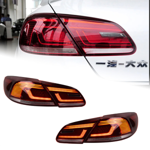 AKD Car Lights for VW CC 2013-2017 LED Auto Taillight Assembly Upgrade AKD Original Design Rear Lamp Dynamic Backlight Accessories