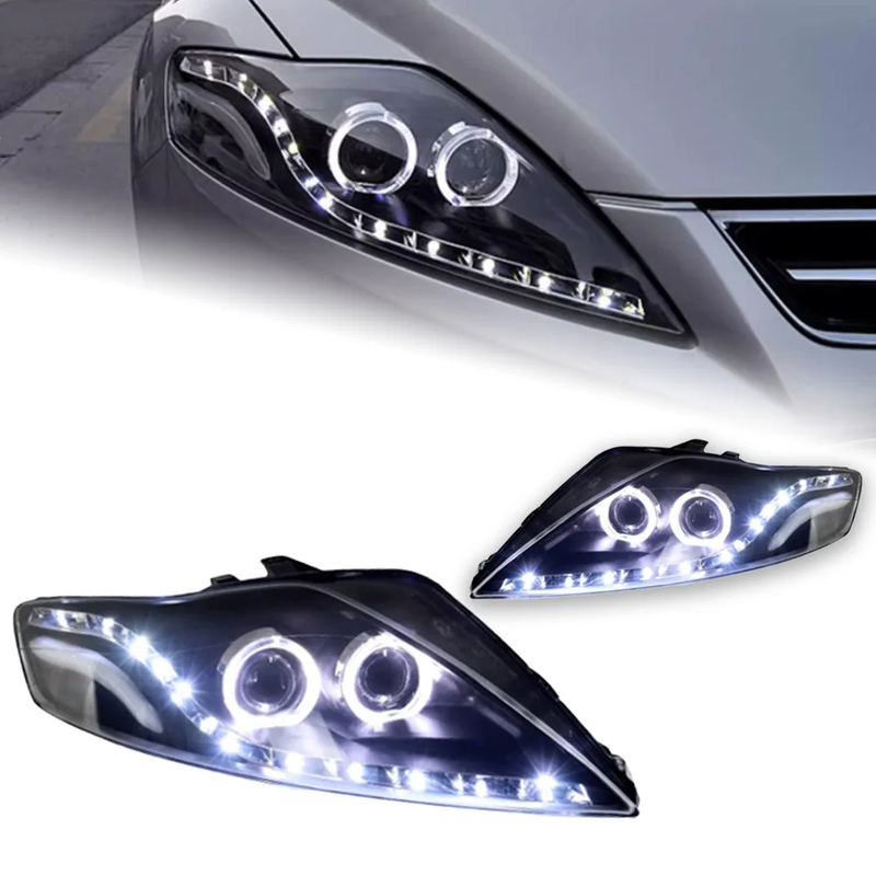 AKD Car Styling Head Lamp for Ford Mondeo Headlights 2009 Fusion LED Headlight Dynamic Signal DRL Hid Bi Xenon Auto Accessories